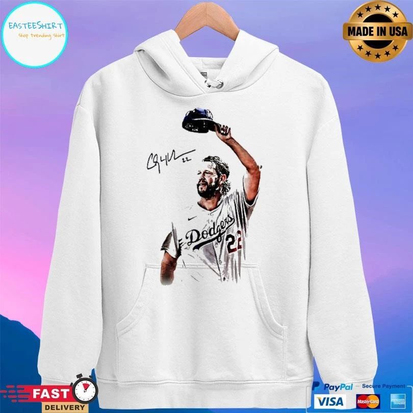 Kershaw Farewell 22 Dodgers Signature Collection T-shirts