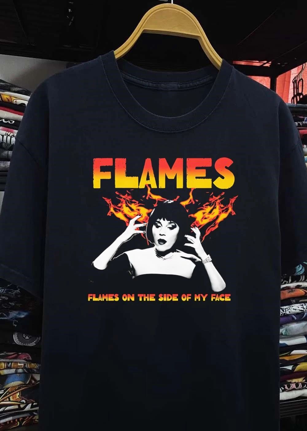 Flames On The Side Of My Face Clue Movie Quote Shirt