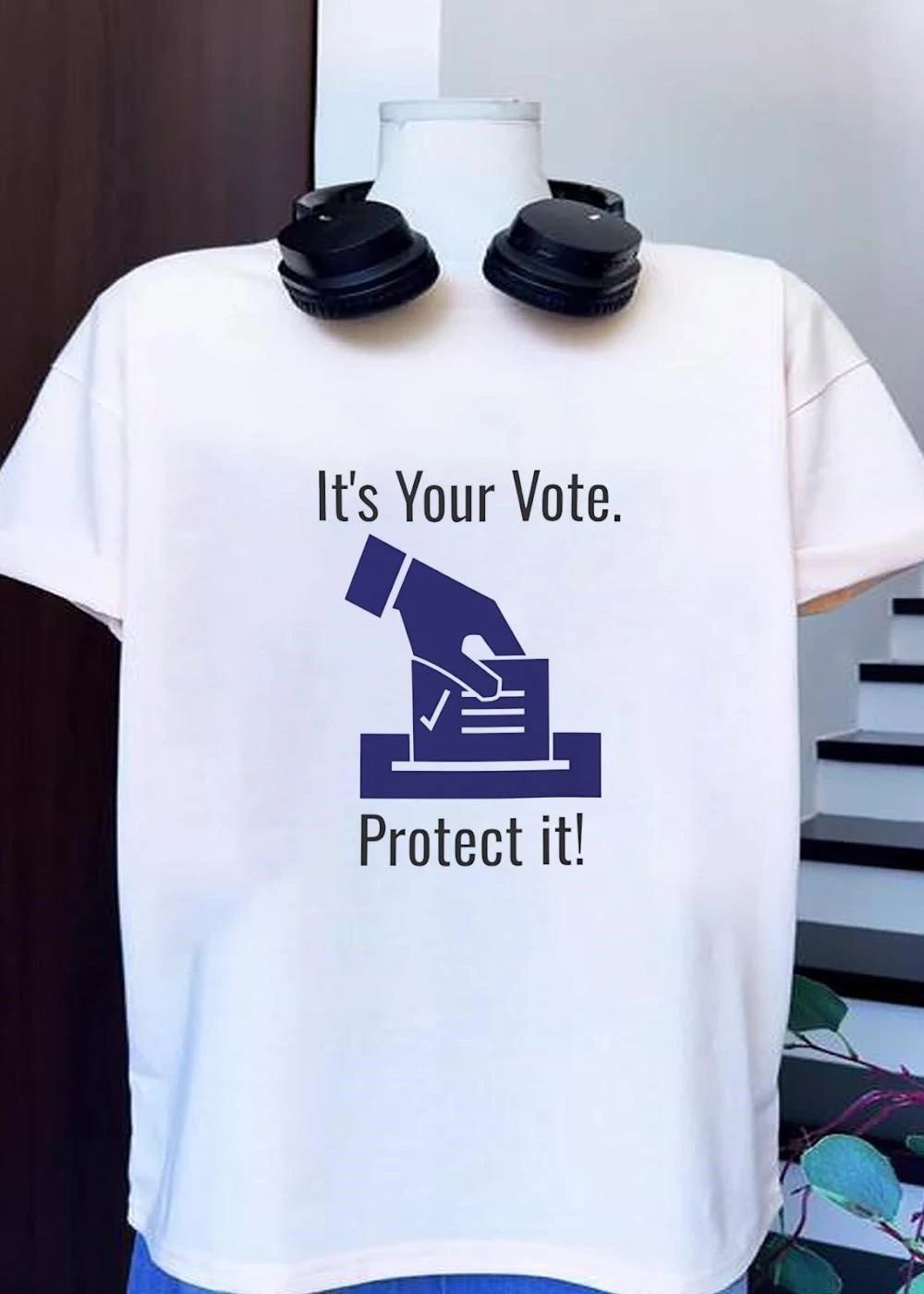 Vote Securely Election Ballot It Is Your Vote Protect It T-Shirt