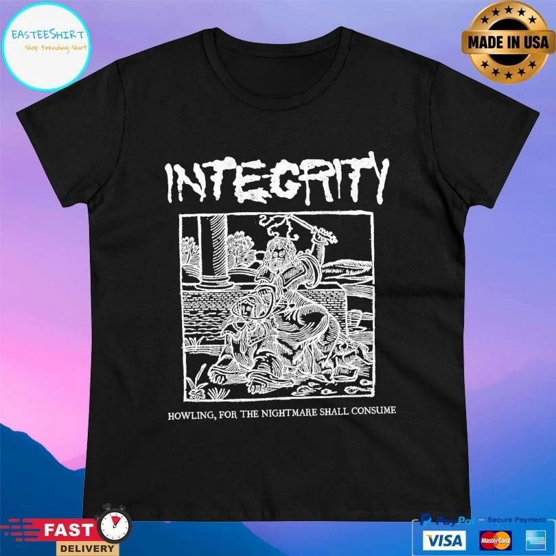 Integrity Blood Sermon Howling For The Nightmare Shall Consume T-shirts
