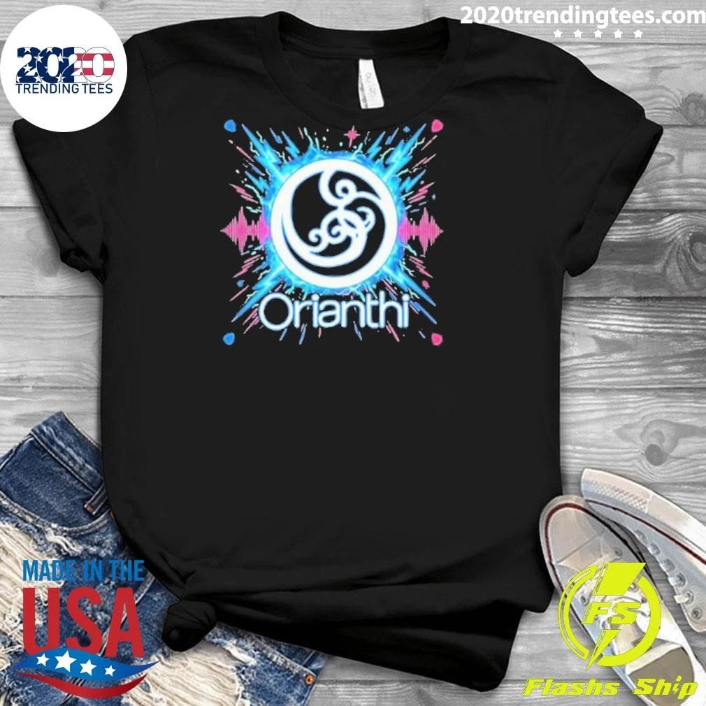 Orianthi Neon Bolt Logo Shirt