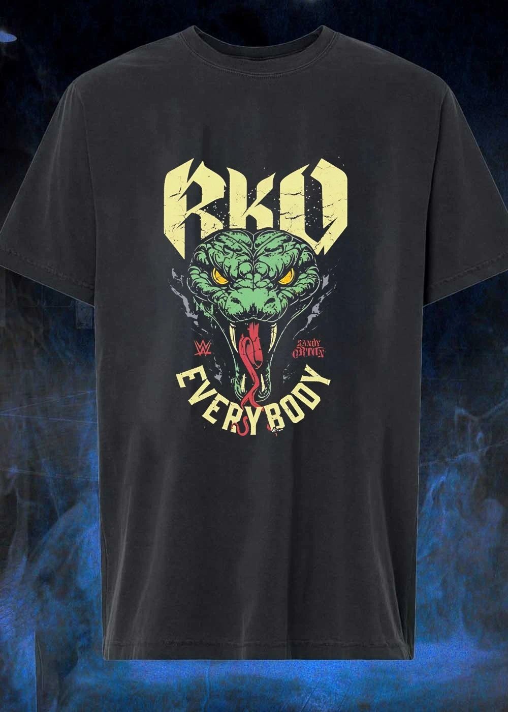 Randy Orton RKO Outta Nowhere Snake Graphic T-Shirt