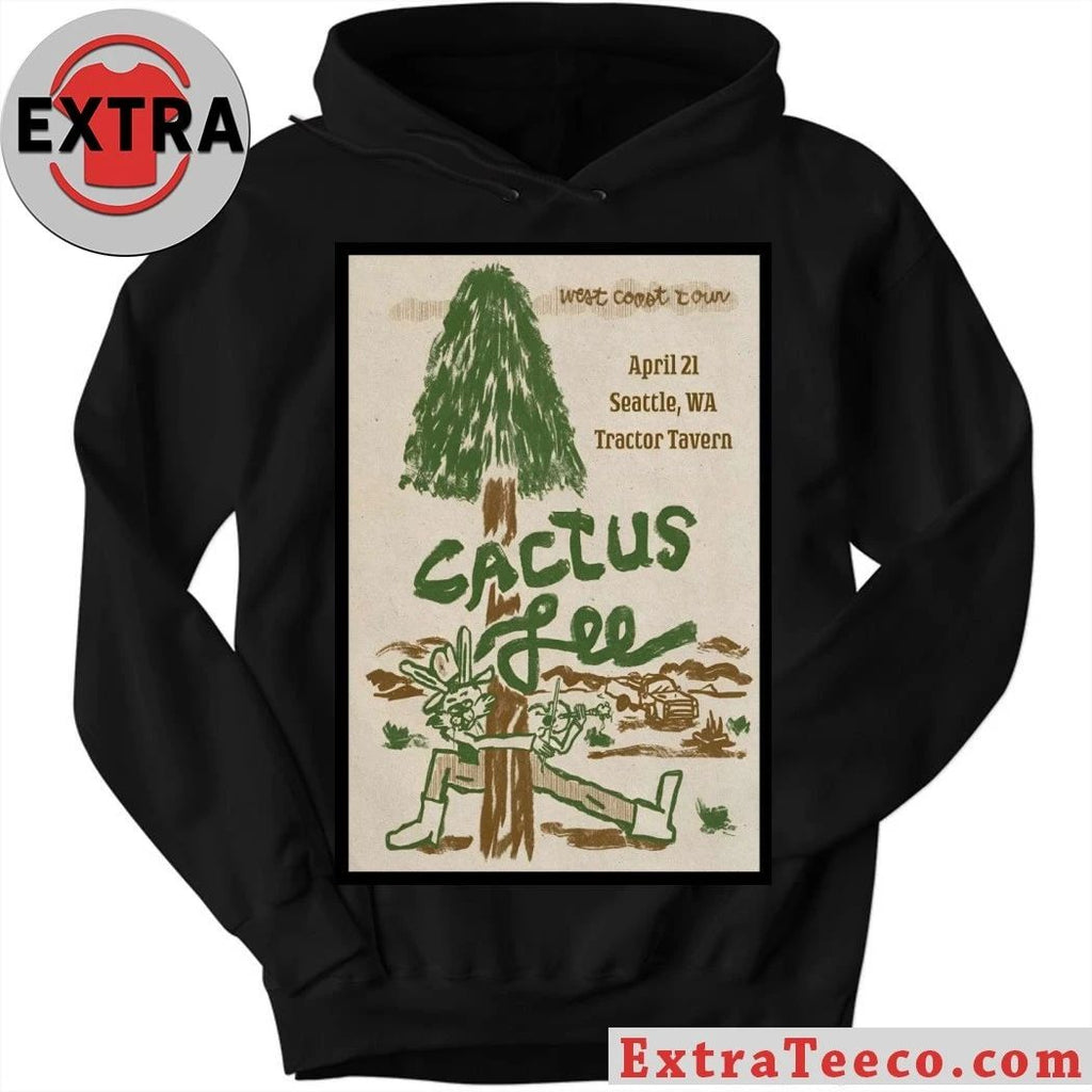 Cactus Lee 4 21 2026 Seattle WA Poster Shirt