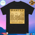 Wanted Dead Or Alive Reward T-shirts