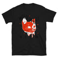 Cat Wild West Red Cat Classic Trendy Design Casual T-Shirt