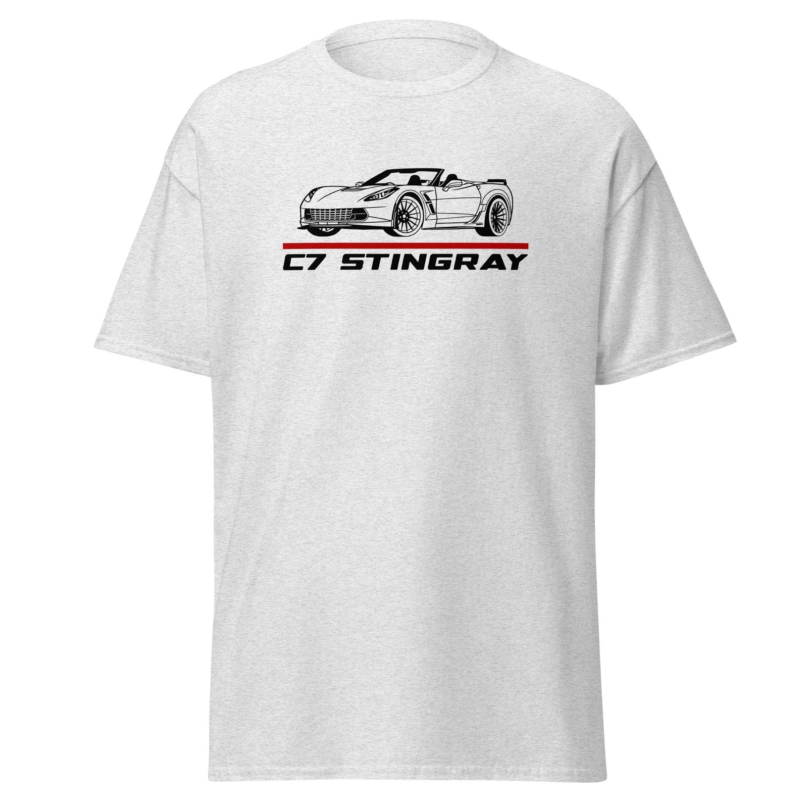 Premium T-Shirt For Chevrolet Corvette C7 Stingray Convertible Car Fans Gift Tee