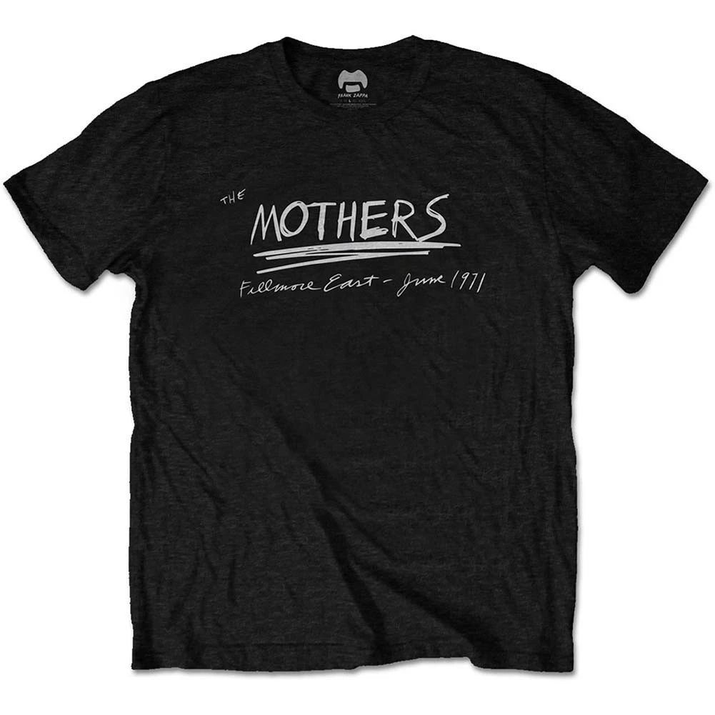 Men's Frank Zappa Filmore East Slim Fit T-shirt Large Black