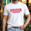 Strangers Things Retro Logo T-Shirt Vintage Horror Show Fans Halloween Gift Top