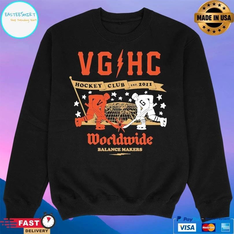 Vg Hc Hockey Club Est 2011 Worldwide Balance Makers T-shirts