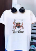 Cowboy Crab Lassoing Yee-Claw T-Shirt