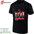 Peanuts Characters St Louis Cardinals T-shirt