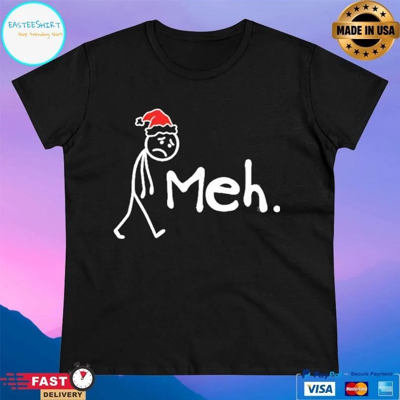 Meh Funny Christmas Introvert 2025 T-shirts