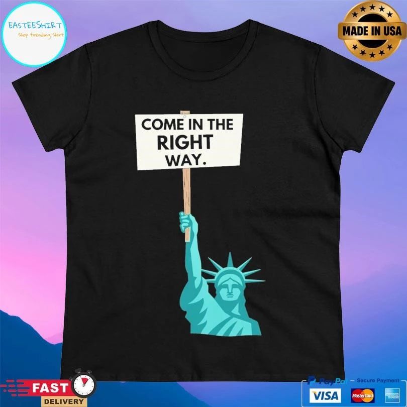 Liberties Support Ice Come In The Right Way T-shirts