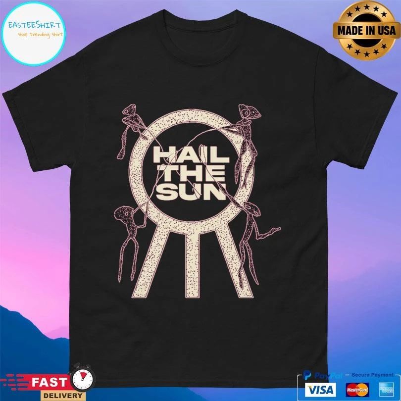Maroon Star Creature Hail The Sun T-shirts