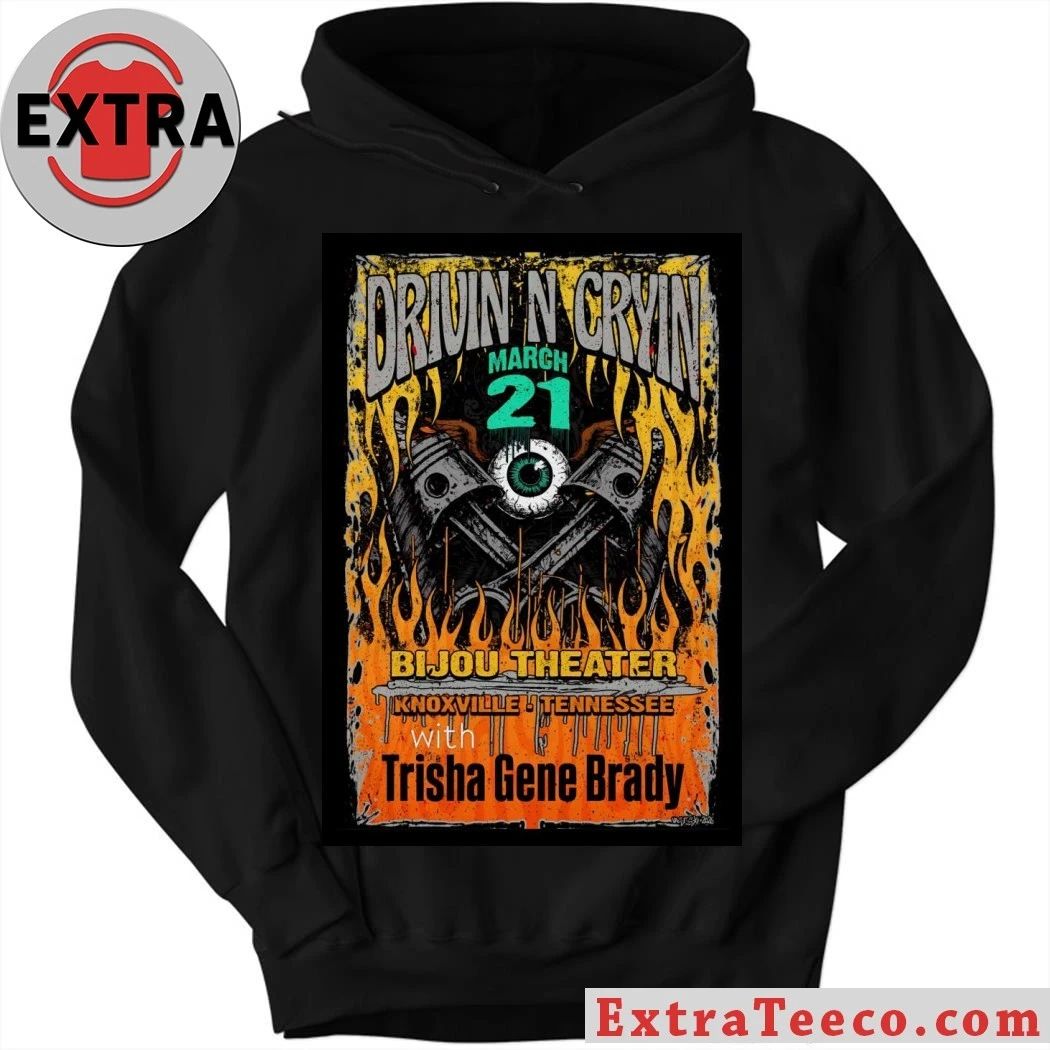 Drivin N Cryin Knoxville TN On March 21 2026 Poster Shirt