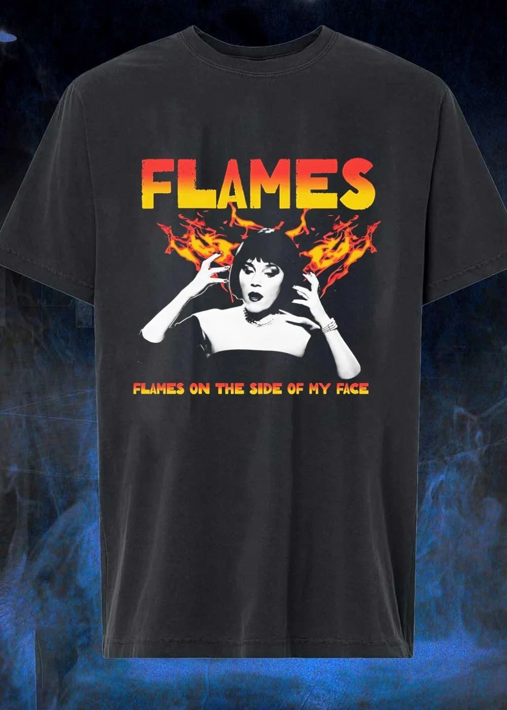 Flames On The Side Of My Face Clue Movie Quote Shirt