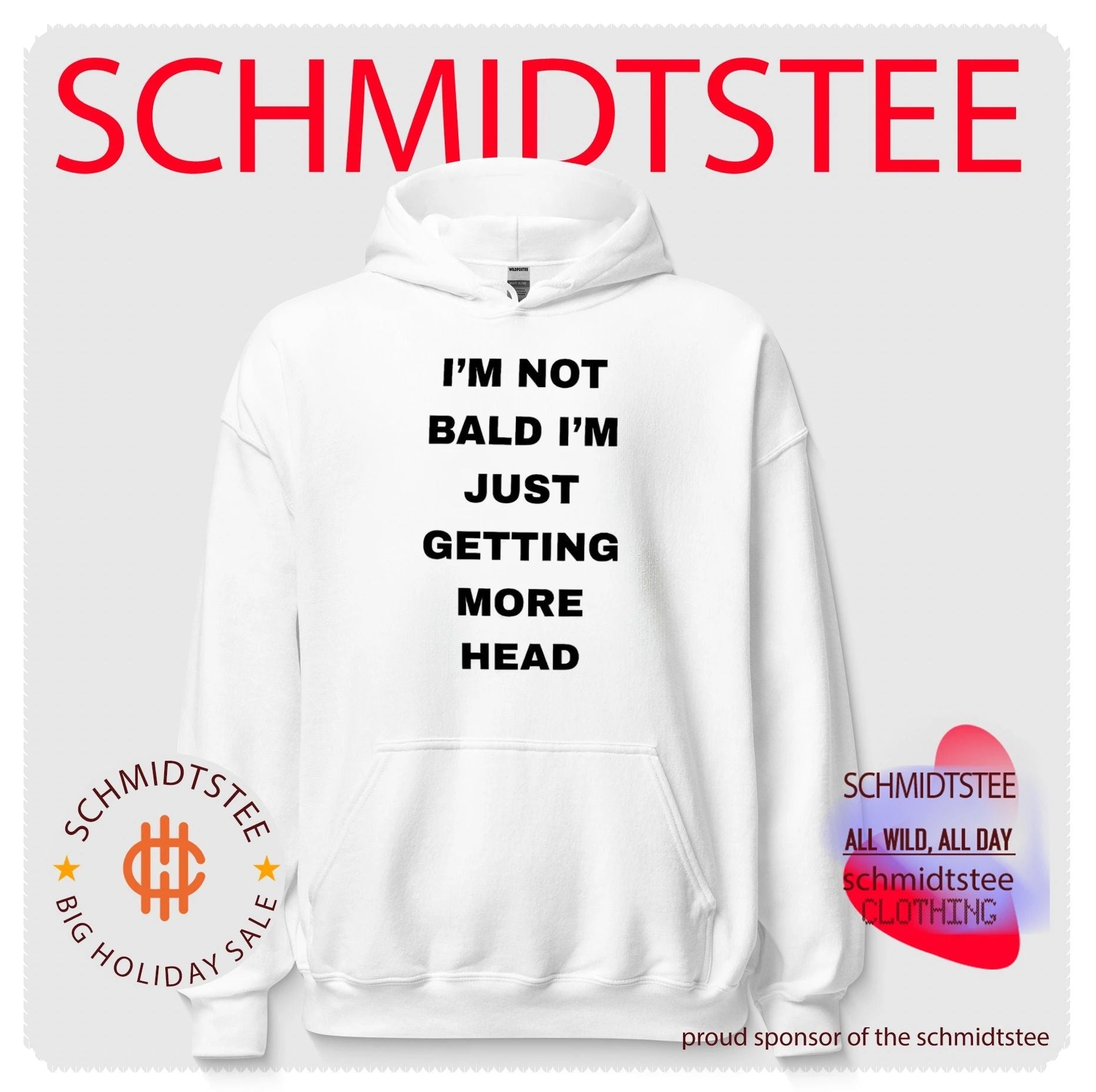 I’m not bald I’m just getting more head shirt
