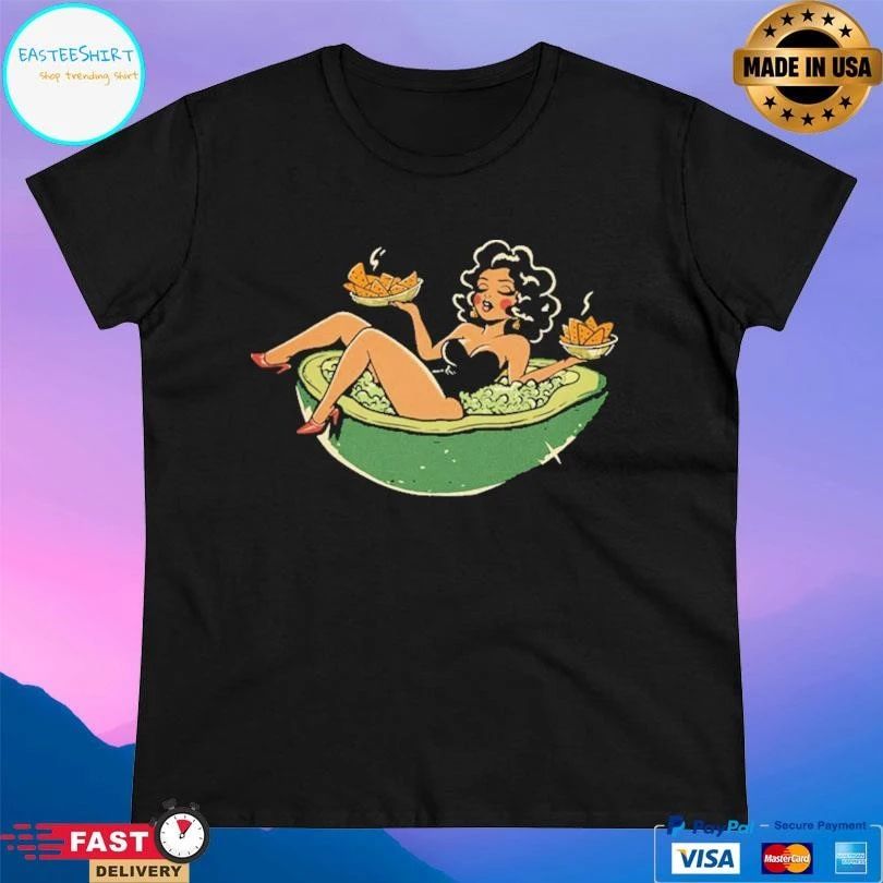 Guacamole Chingona Pinup Tattoo T-shirts
