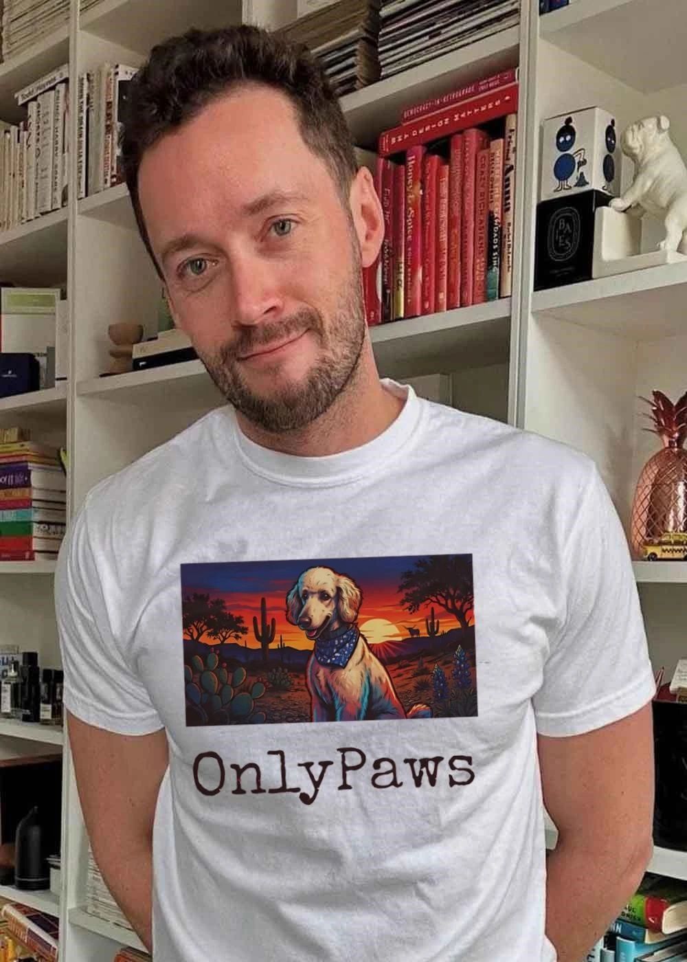 Desert Sunset Dog OnlyPaws shirt