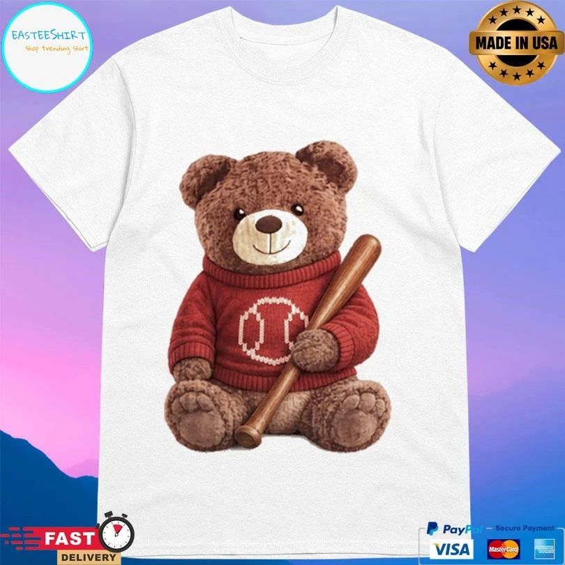 Baseball Teddy Bear 2026 T-shirts