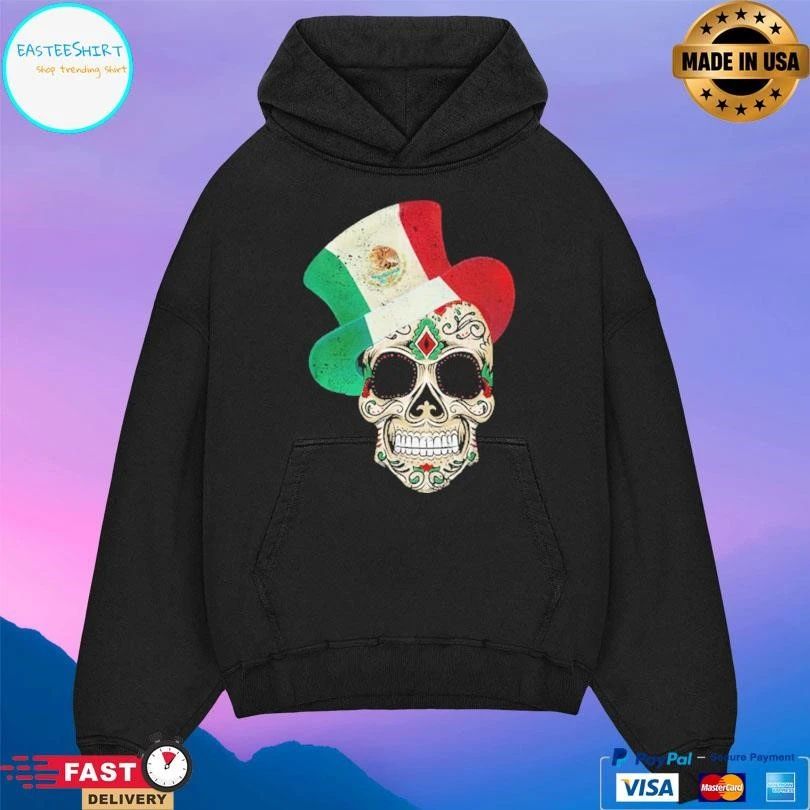 Premium El Muerto Is Mexcellente Skull T-shirts