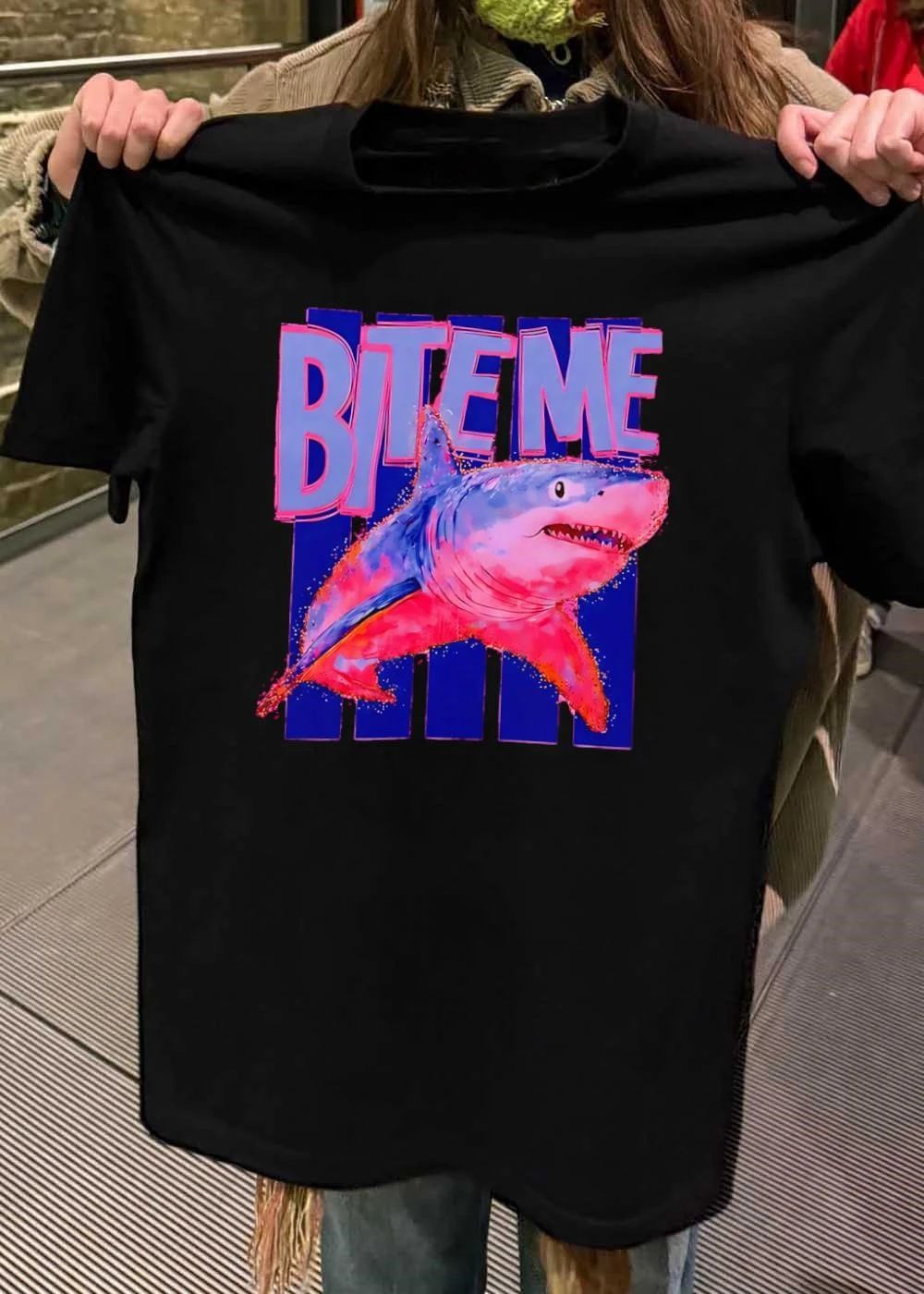 Shark Attack Bite Me T-Shirt