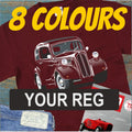 Ford Pop / Anglia T Shirt Classic Car Hotrod Vintage Retro Tee Fathers Day