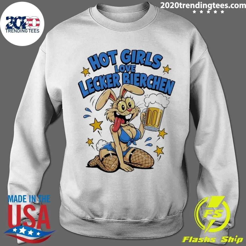 Girls Love Lecker Bierchen Beer Bunny Shirt