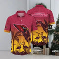 Arizona Cardinals Flamingo Paradise Hawaiian Shirt