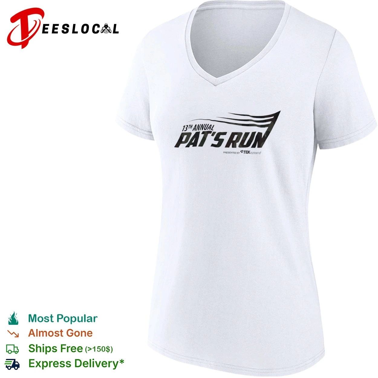 13th Annual Pat’s Run Presented by Teksystems T-shirt