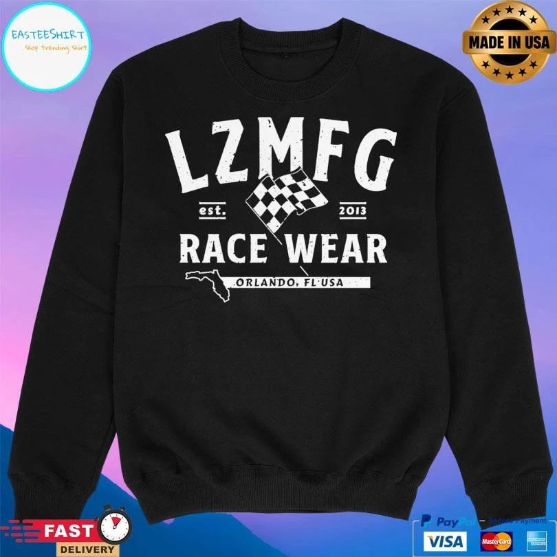 LZMFG Race Wear Orlando Fl Usa Est 2013 T-shirts