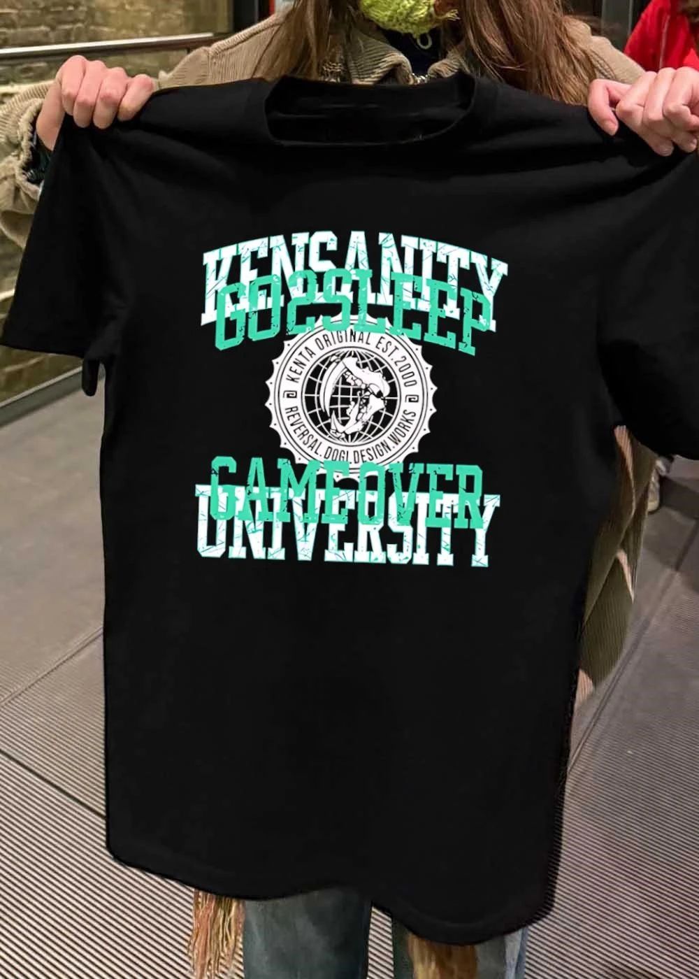 Kenta Original Est 2000 Reversal Dogi Design Works Kensanity Go2Sleep Gameover University T-Shirt