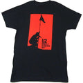 Men's U2 Blood Red Sky Slim Fit T-shirt Large Black