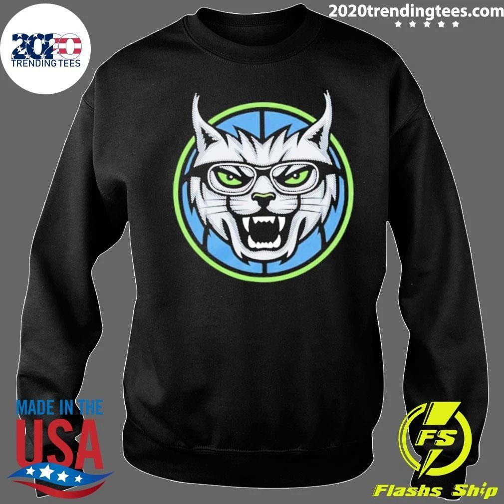 Basketball Goggles Lynx Cat Mascot Sports Shirt