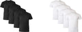 Hanes Ultimate Men's FreshIQ Slim Fit Crew T-Shirt (4 Pack)