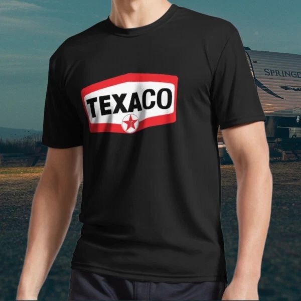 Texaco Racing Merchandise Essential Active Logo T-Shirt Funny Size S to 5XL