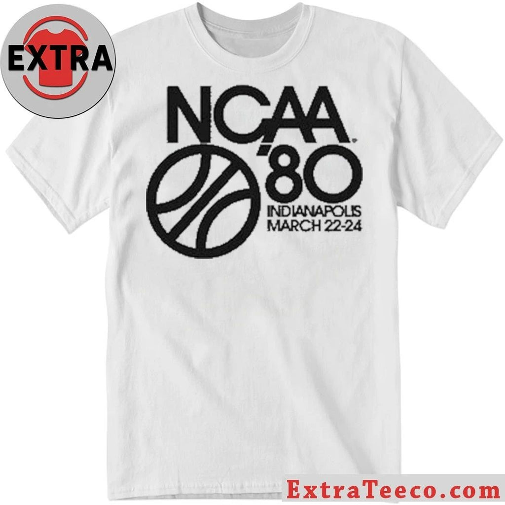 NCAA ’80 Final Four Indianapolis Basketball Logo Shirt