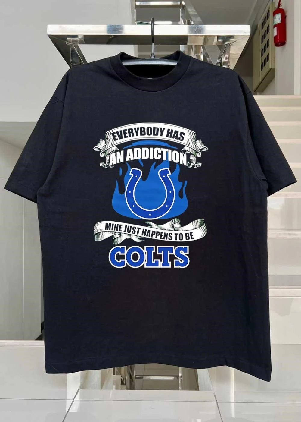 Colts Fan Apparel Everybody Has An Addiction Mine Just Happens To Be Colts Shirt