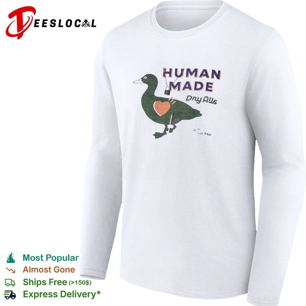 Human Made Dry Alls Duck Heart Nigo Streetwear T-shirt