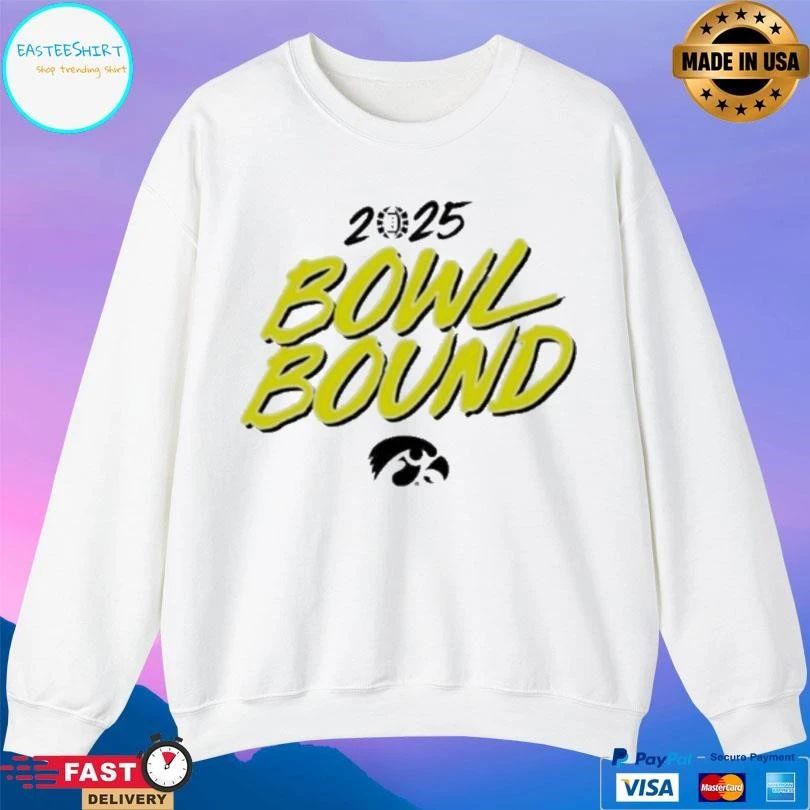 2025 Bowl Bound Iowa Hawkeyes Football T-shirts