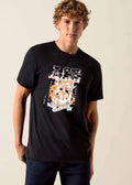 Ace Fire Fist Anime Character Flaming Playing Card Coins shirt