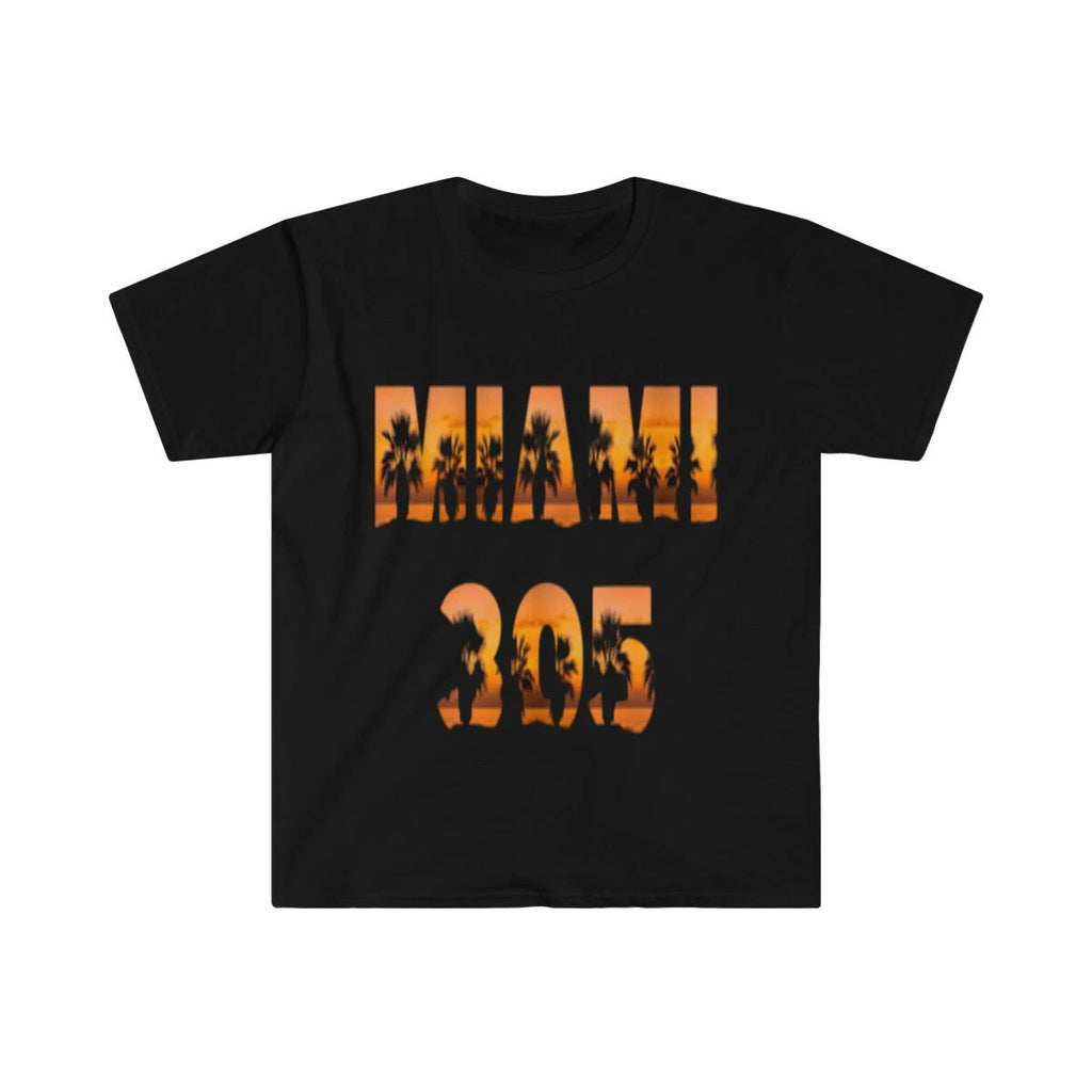 Unisex Soft Cotton T-Shirt. Florida Miami 305