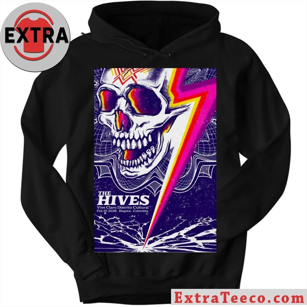 The Hives Bogotá Colombia Feb 10 2026 Poster Shirt