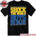 Michigan Wolverines Shock The World Basketball Shirt Go Blue Fan 2026 Champions Shirt