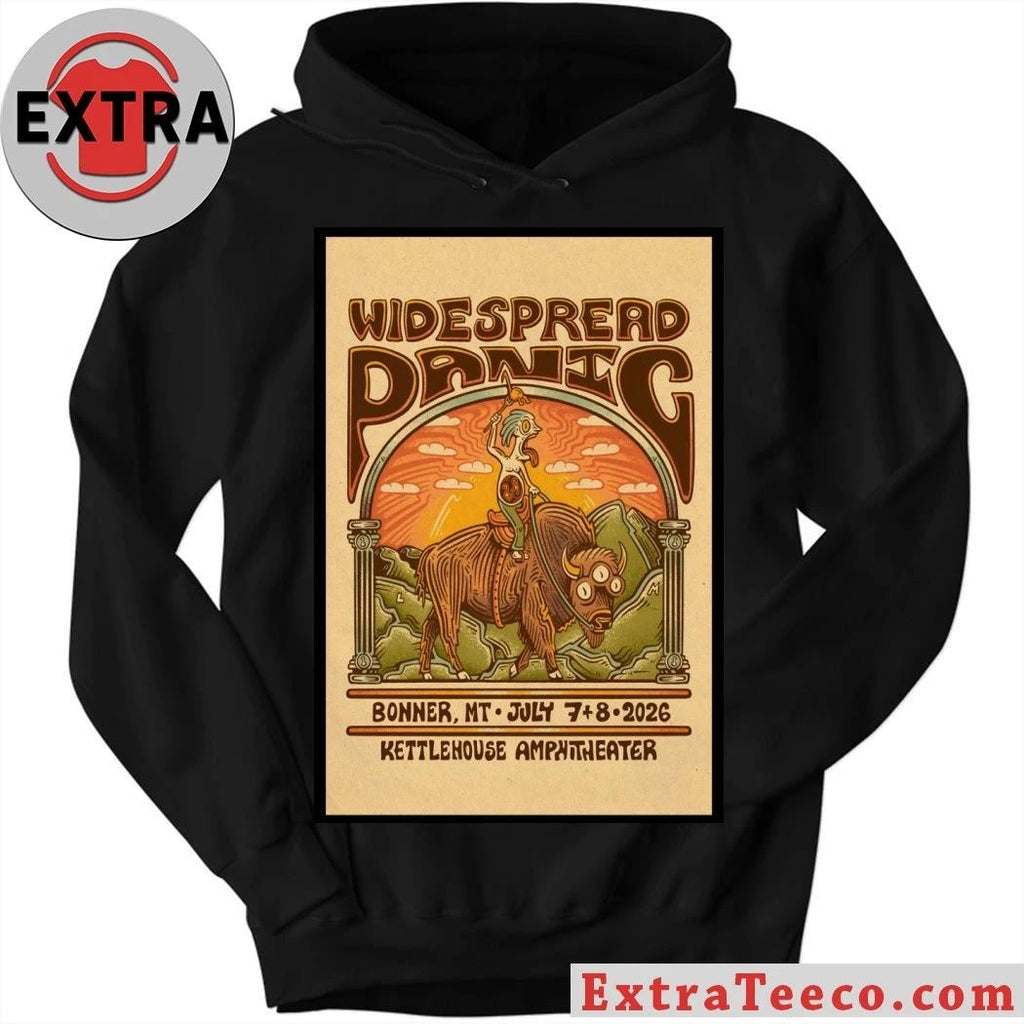 Widespread Panic Bonner MT On July 7-8 2026 Poster Shirt