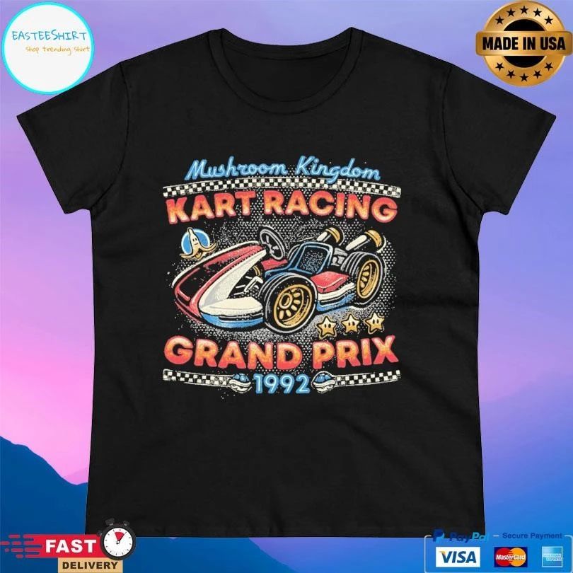 Mushroom Kingdom Kart Racing Grand Prix 1992 T-shirts