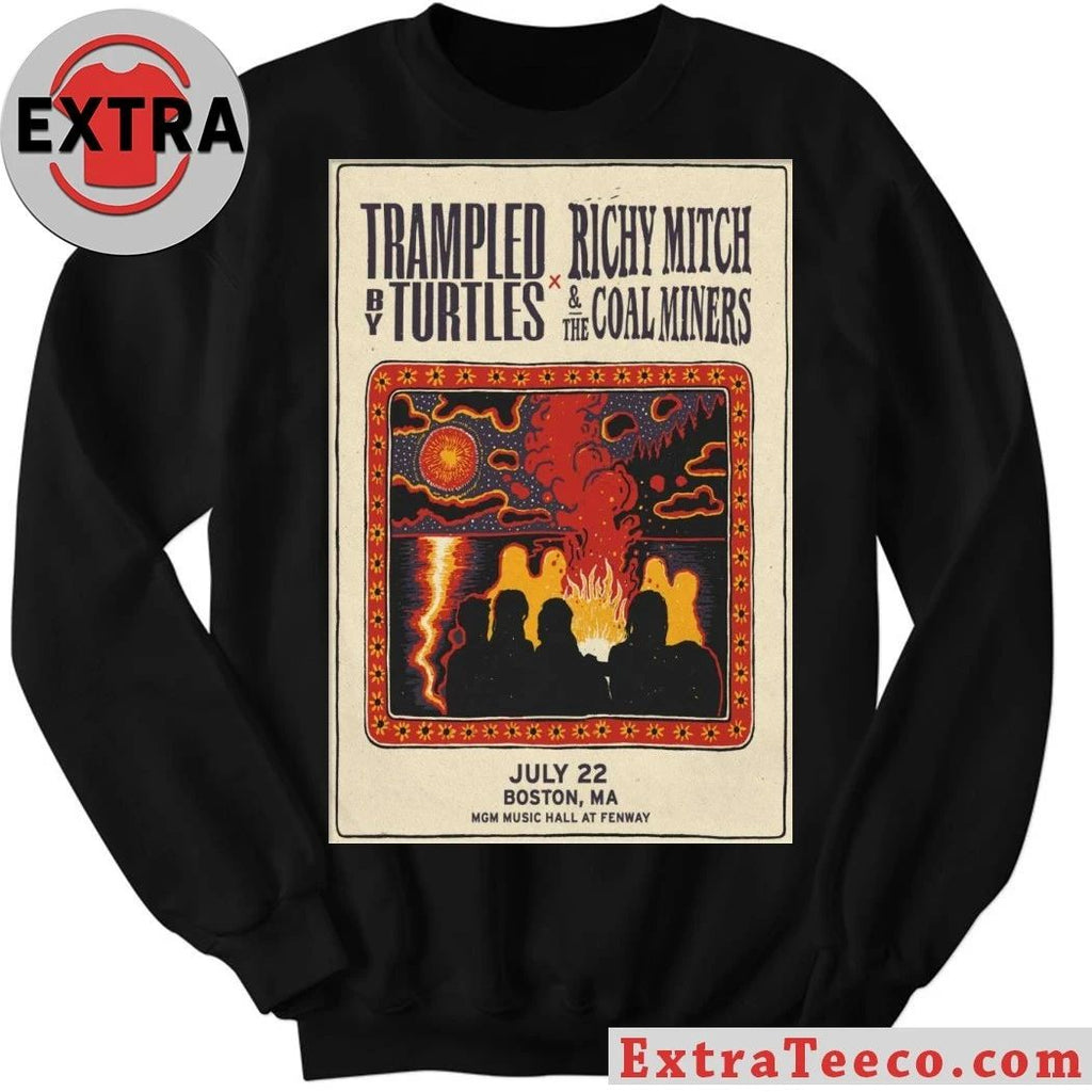 Original Trampled By Turtles July 22 2026 MGM Music Hall At Fenway Boston, MA Poster T-Shirt