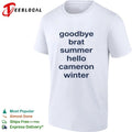 Goodbye Brat Summer Hello Cameron Winter T-shirt