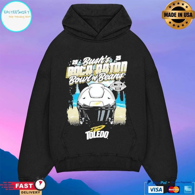Toledo Rockets Bush’s Boca Raton Bowl Of Beans 2025 T-shirts