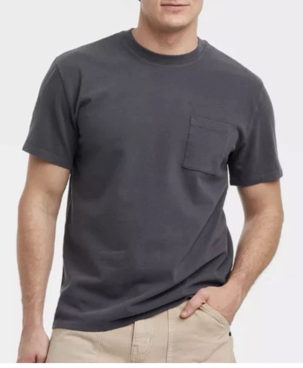 Goodfellow & Co. Men's Vintage Short Sleeve Pocket T-Shirt Size Medium